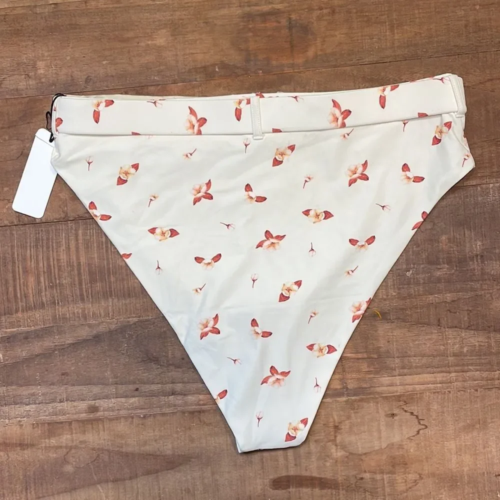 NWT We Wore What High Waisted Bikini Bottoms XL